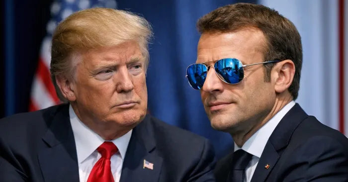 ترامب وماكرون.. "دافوس" يشهد على نهاية "المجاملات" وبداية الصدام