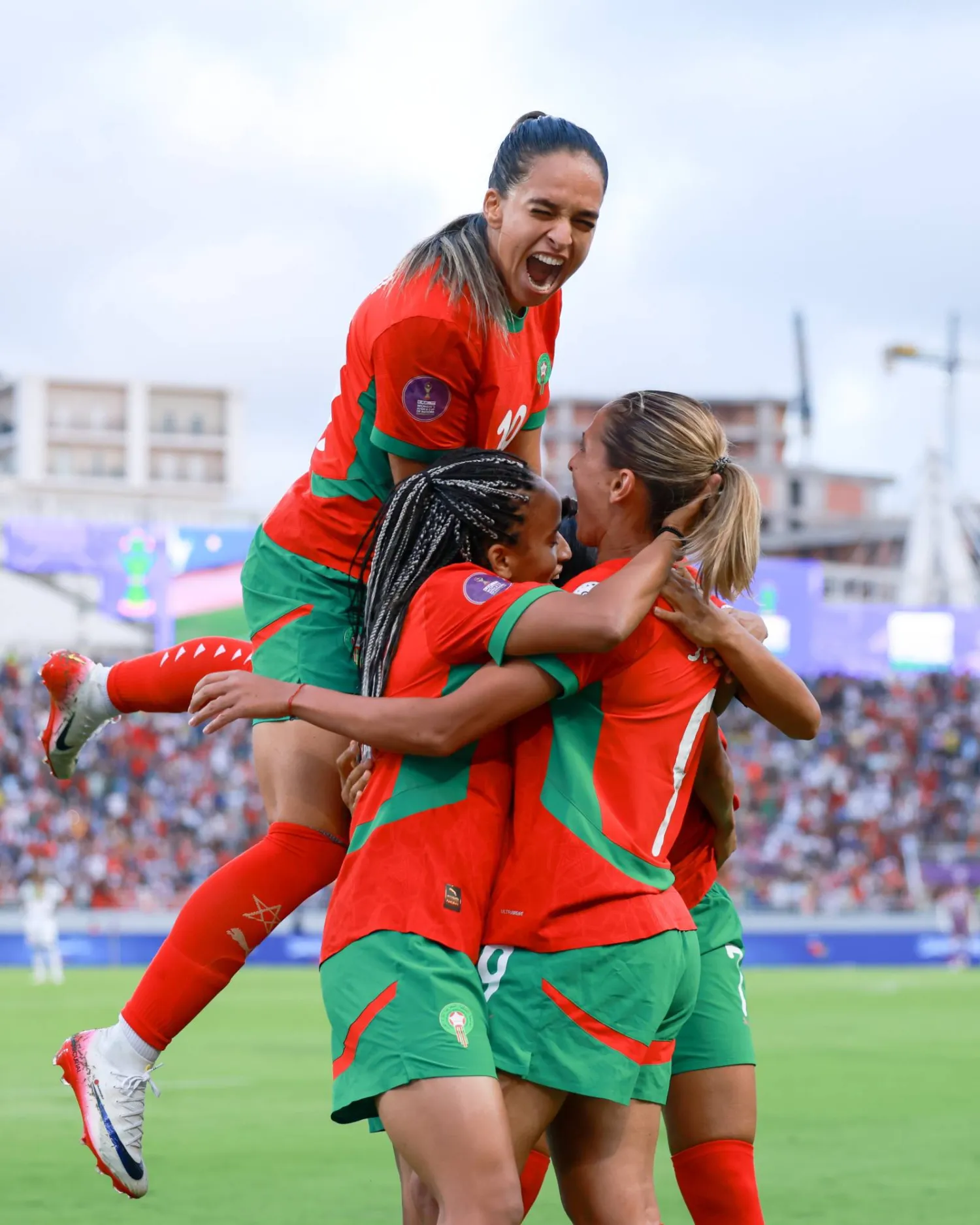 «ثنائية ابتسام» تقود المغرب لنصف نهائي كأس أفريقيا