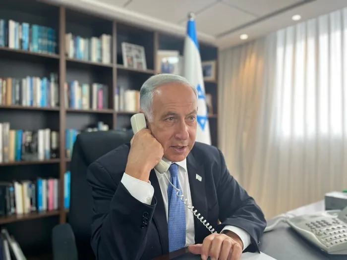 نتنياهو يعقد مشاورات هاتفية لتقييم الوضع مع الوفد المفاوض في الدوحة