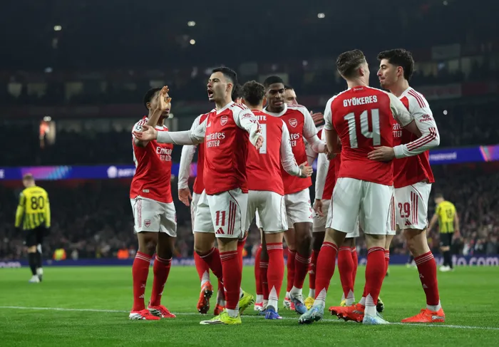 أبطال أوروبا | أرسنال بالعلامة الكاملة.. وتأهل ريال وباريس وإنتر إلى الملحق