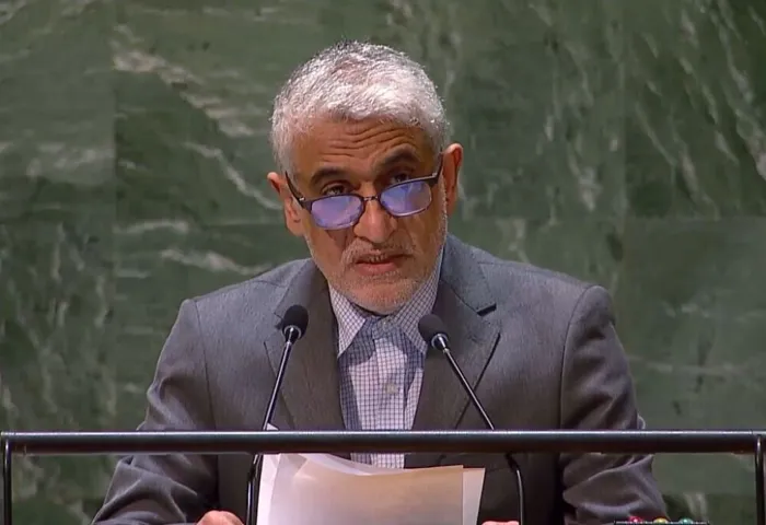 مندوب إيران بالأمم المتحدة: وقف إطلاق النار مع إسرائيل يشمل لبنان والمنطقة بأسرها