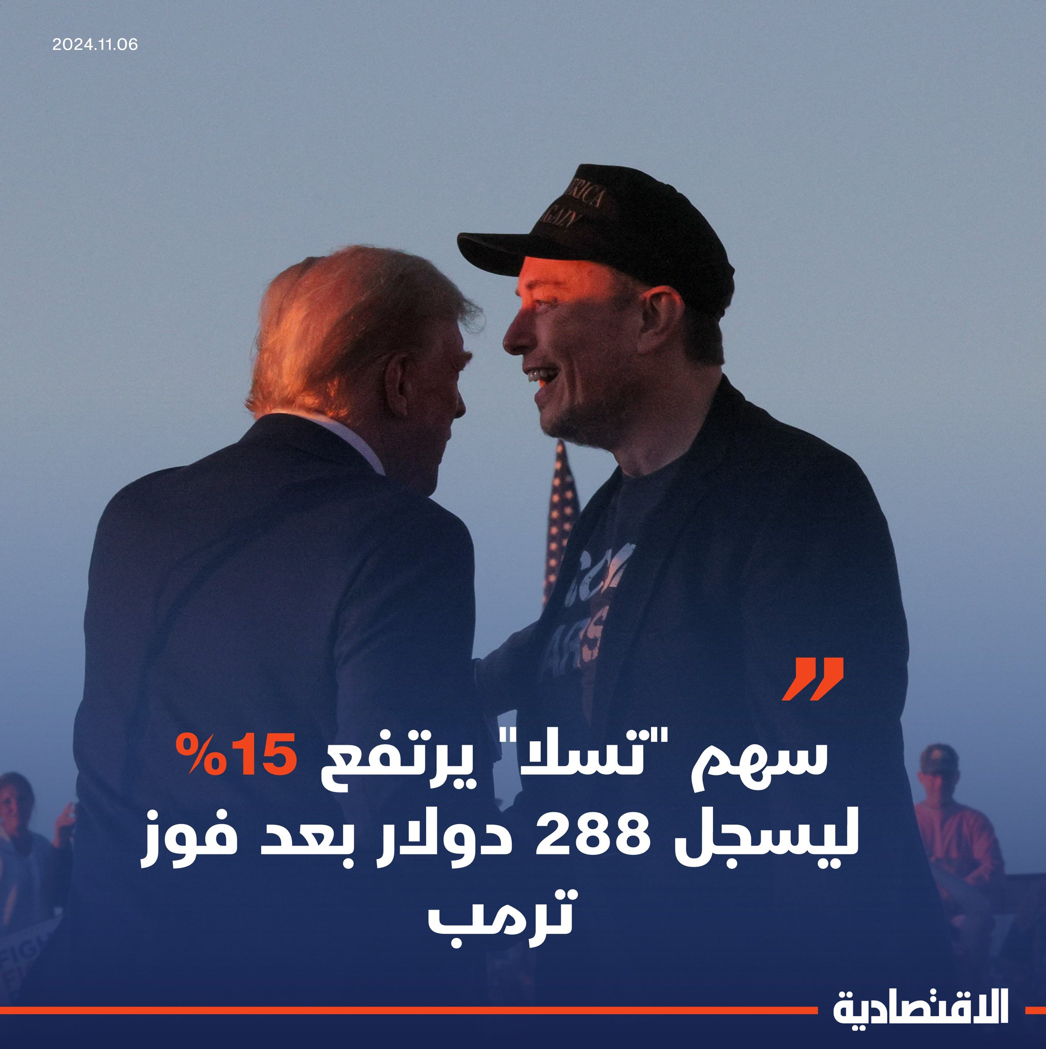 اسهم تسلا ترتفع 15% قبل افتتاح اسواق امريكا 