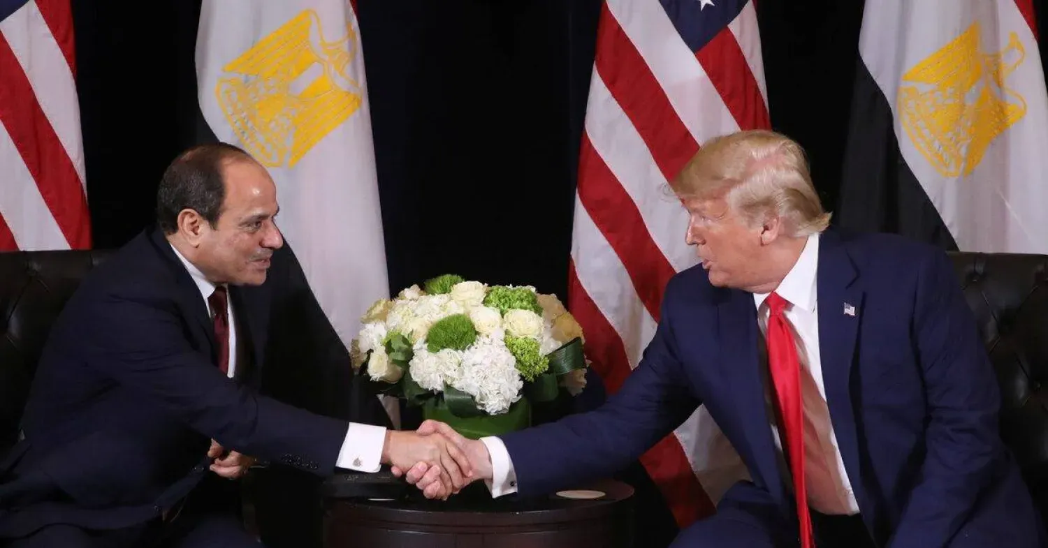 السيسي وترمب لبحث المستجدات الإقليمية على هامش منتدى دافوس