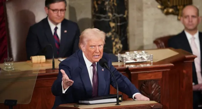 في خطاب حالة الاتحاد.. ترامب: هذا هو العصر الذهبي لأمريكا