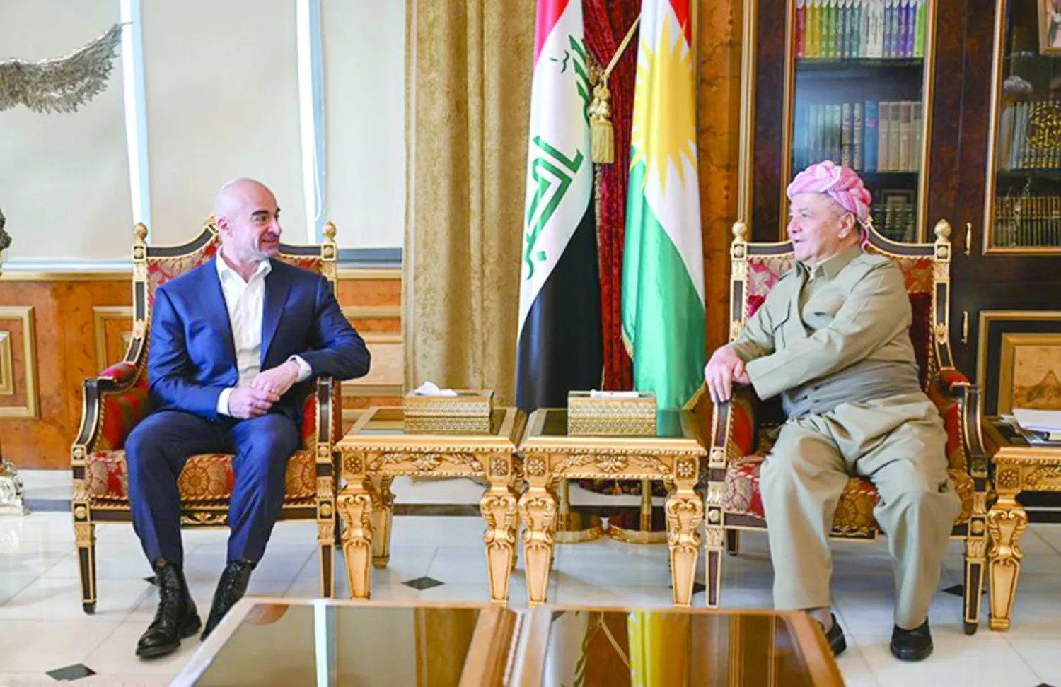 حزب بارزاني لن يتعامل مع الرئيس العراقي الجديد