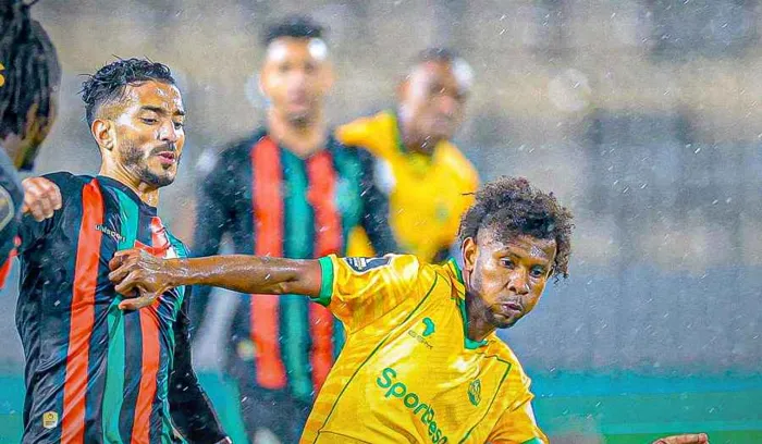 الجيش الملكي يفوز على يانج أفريكانز ويقترب من ربع نهائي أبطال إفريقيا