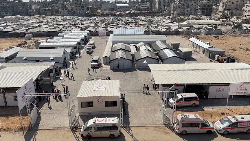 غزة.. افتتاح مستشفى ميداني لخدمة نحو نصف مليون فلسطيني