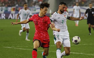 العراق يخسر أمام كوريا الجنوبية وتتعقد مهمته في التأهل لكأس العام لكرة القدم 2026