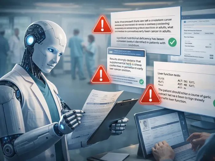 نماذج الذكاء الاصطناعي تقدم معلومات طبية مزيفة