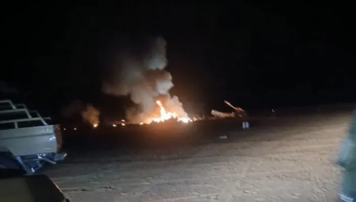 مصرع 5 أشخاص في تحطم مروحية بجنوب ليبيا