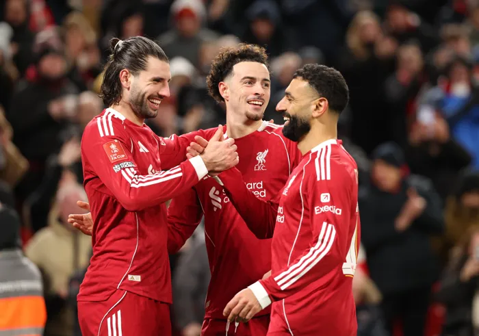 صلاح يقود ليفربول لعبور برايتون في كأس الاتحاد الإنجليزي