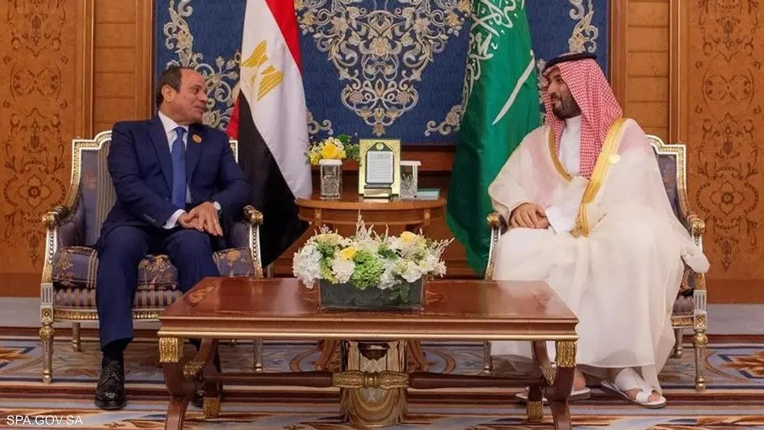 ولي العهد السعودي يبحث مع الرئيس المصري تداعيات التصعيد العسكري في المنطقة